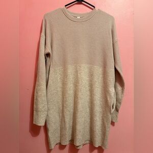 Lululemon Beige Sweater Dress